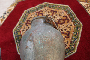 Old Copper   Hanging Pot Vase