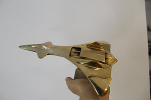 Brass Model Airplane