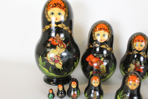 10 pieces Fairy Tale Matryoshka Doll