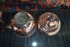 Copper Bowl with lid - Ali's Copper Shop
