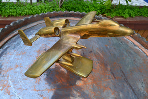 An A-10C Thunderbolt Brass Model - Ali's Copper Shop