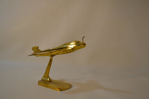 French Military Brass Model Airplane - Ali's Copper Shop