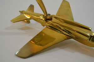 French Military Brass Model Airplane - Ali's Copper Shop