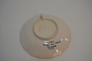 Ceramic  Raised Painting Plate - Ali's Copper Shop