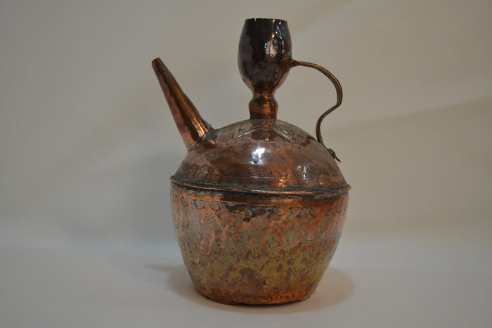 Copper Pitcher with straight spout