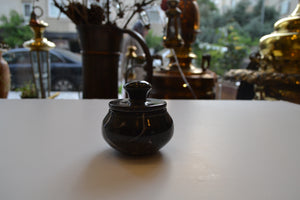 Marble Candy Bowl with Cover - Ali's Copper Shop