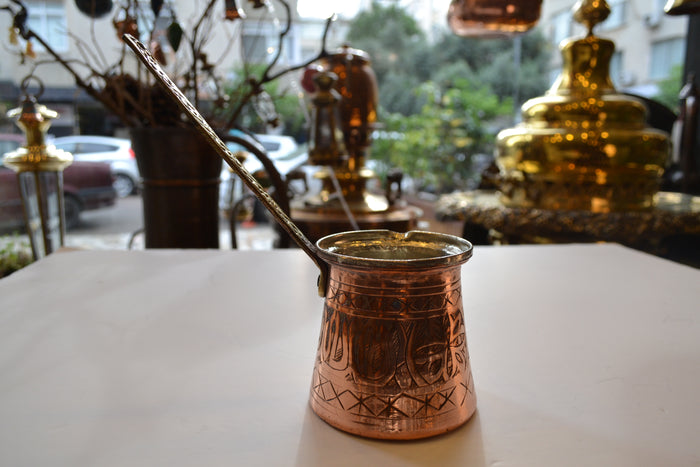 Copper Coffee Pot