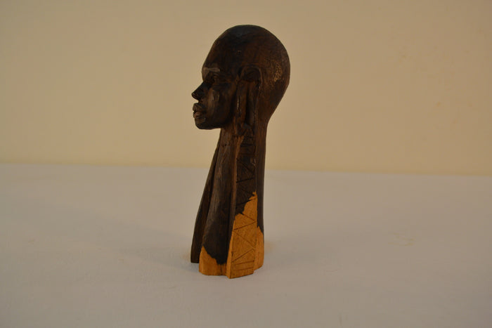 Ebony Wood African Tribal Statue