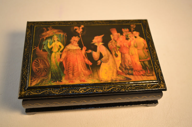 Vintage Soviet Russian Lacquer Box – Ali's Copper Shop