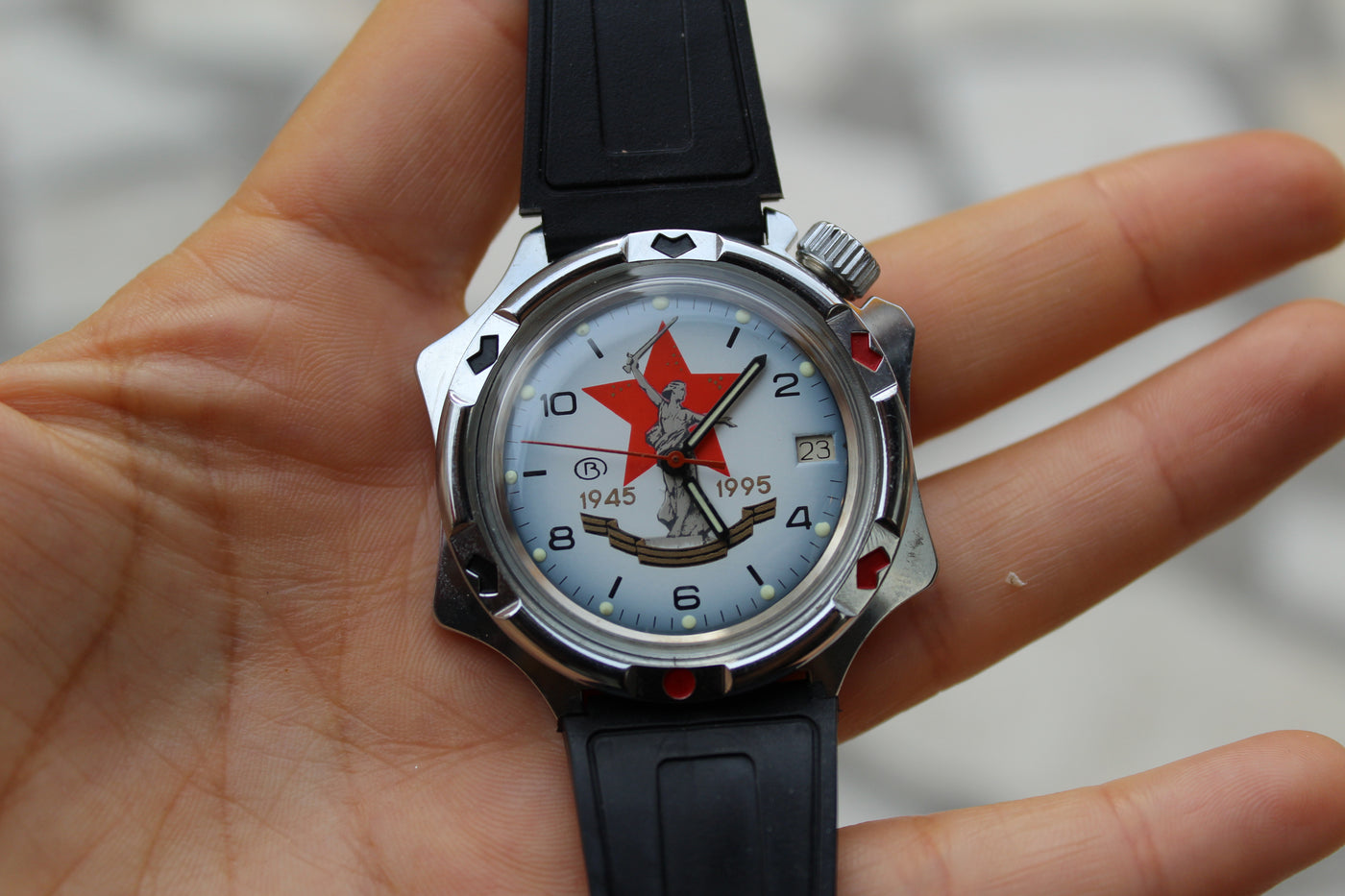 RUSSIAN MILITARY VOSTOK DIVER WATCH RODINA USSR SOVIET CCCP AMPHIBIAN 1945 Ali s Copper Shop