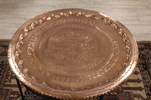 Hand Crafted Copper Tray