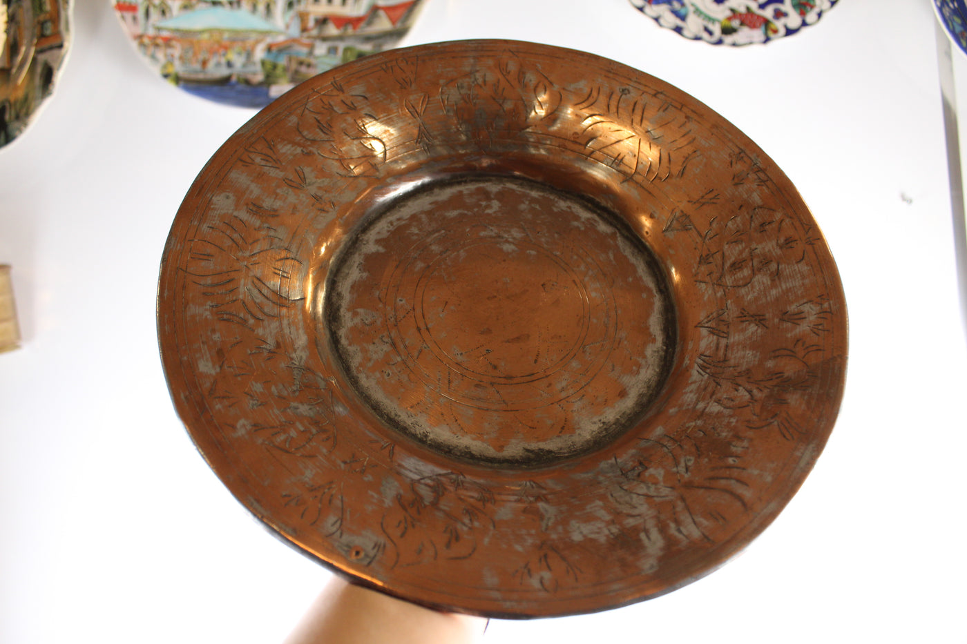 Old Copper Plate – Ali's Copper Shop
