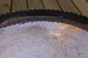 Old Copper Tray