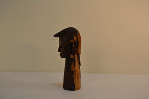 Ebony Wood African Tribal Statue - Ali's Copper Shop