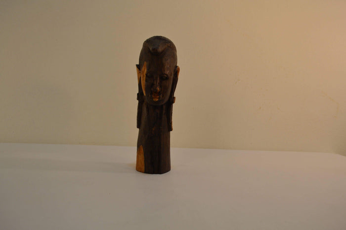 Ebony Wood African Tribal Statue