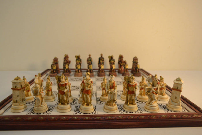 Hand Painted Recin Chess Set